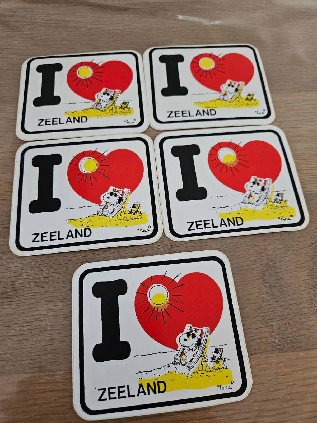 Zeeland stickers, Ophalen of Verzenden