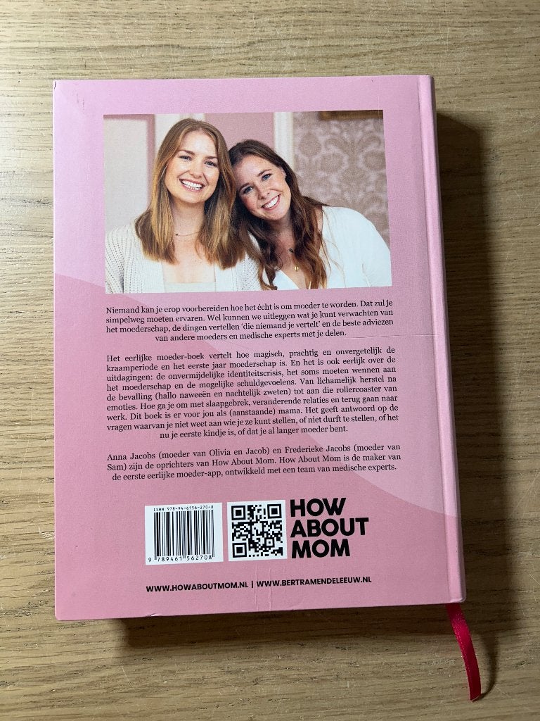 How About Mom | Het Eerlijke Moeder-boek, Boeken, Zwangerschap en Opvoeding, Ophalen of Verzenden, Zo goed als nieuw, Zwangerschap en Bevalling