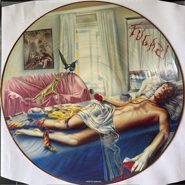 Marillion - Fugazi UK 12" picture disc lp, Cd's en Dvd's, Vinyl | Rock, Gebruikt, Beschermende buitenhoes, Limited edition, Picture disc