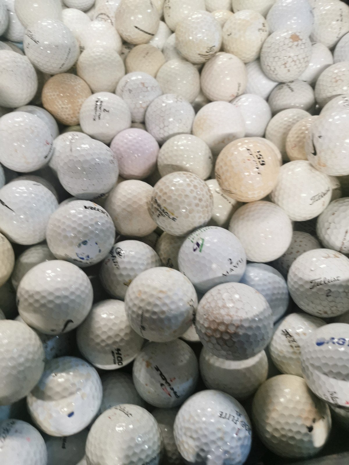 golfballen mix 100 stuks, Sport en Fitness, Ophalen of Verzenden, Bal(len)