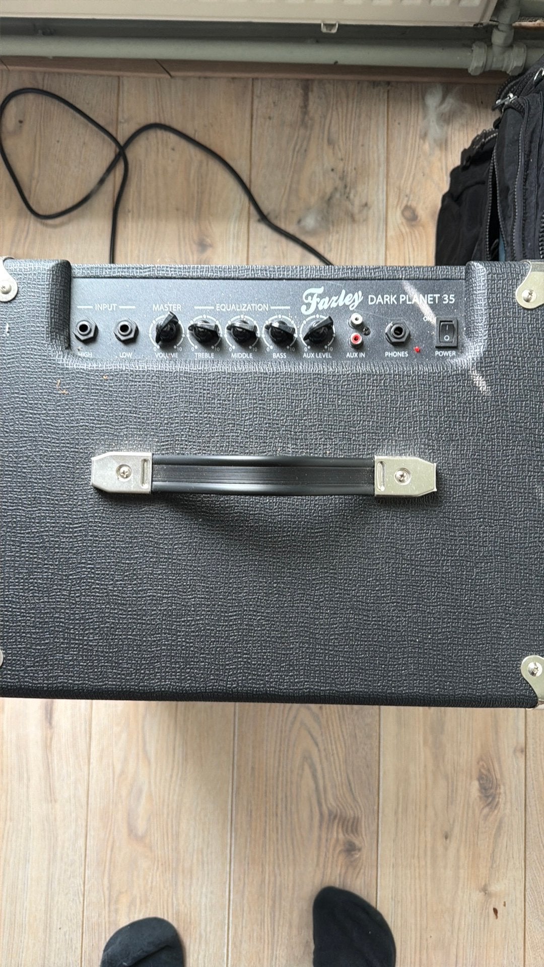 Fazley Dark Planet 35 basversterker (ophalen/contant), Ophalen, Zo goed als nieuw, Minder dan 50 watt