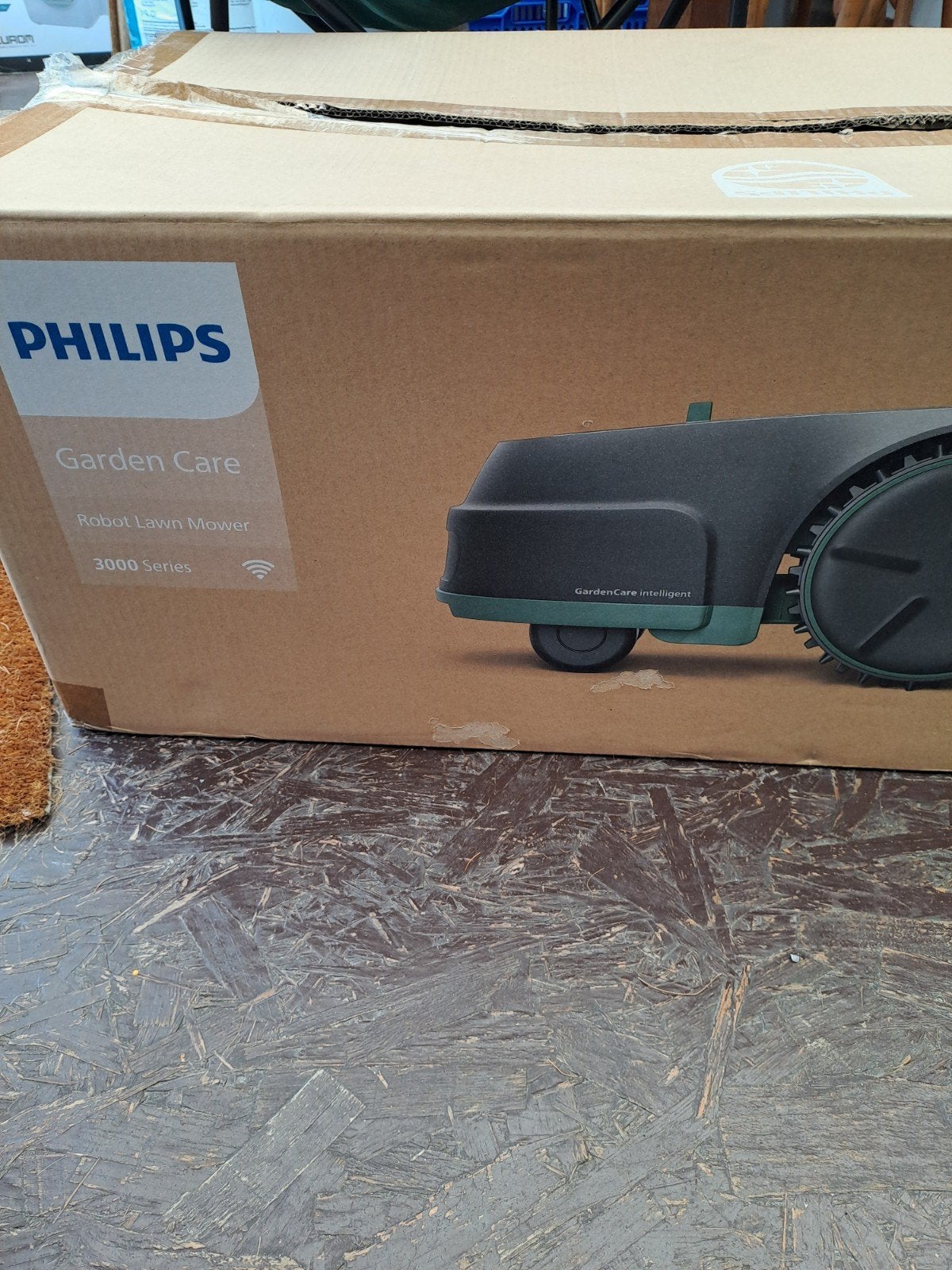 Philips Garden Care Robot Grasmaaier 3000 Serie, Cirkelmaaier, Philips, Accu-grasmaaier, Nieuw
