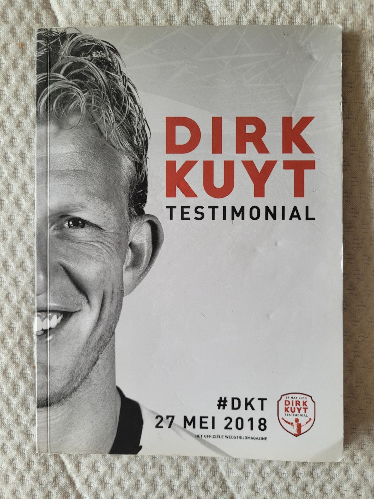 Dirk Kuyt Testimonial Officieel Wedstrijdmagazine Mei 2018, Ophalen of Verzenden, Niet van toepassing, Overige sporten