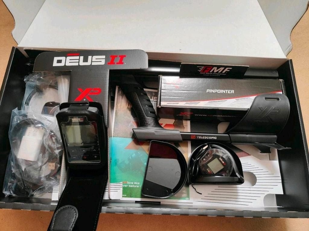 XP Deus 2 metaaldetector nieuwe mi6 ws6