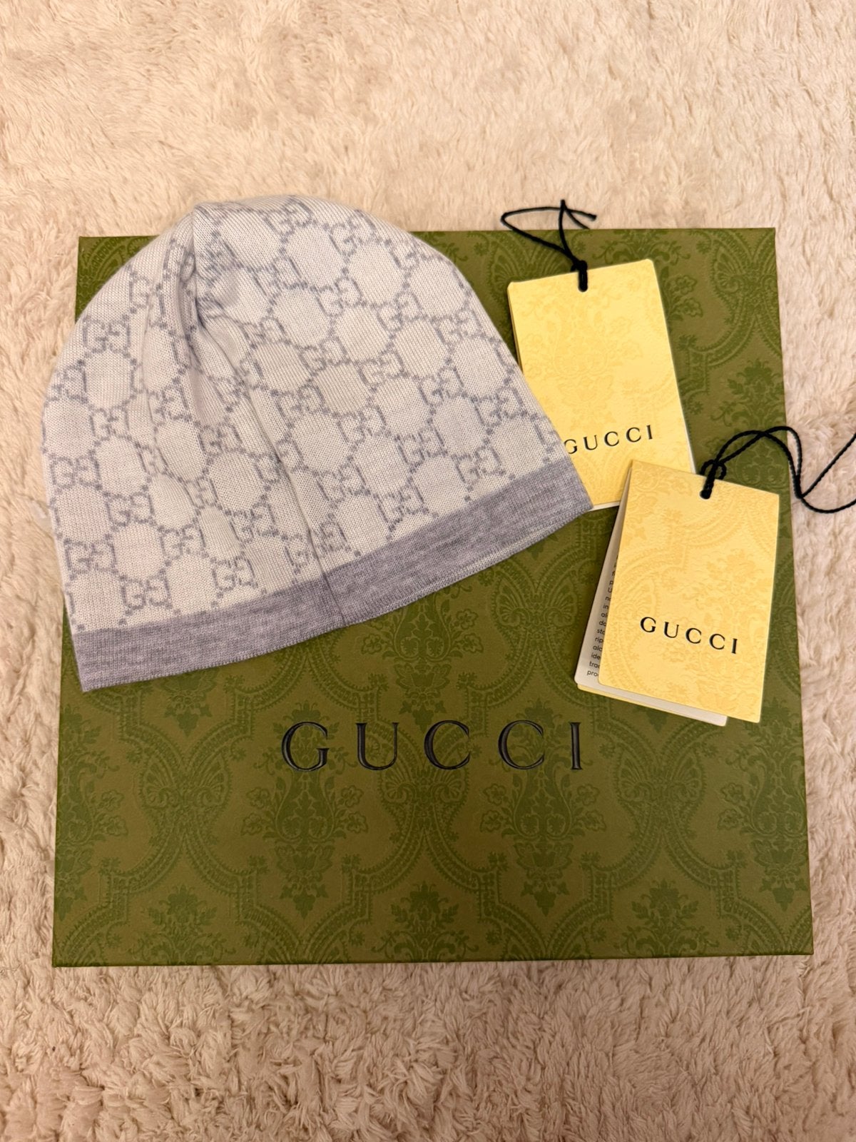 Gucci babymutsje | Baby GG Wool beanie, Ophalen, Nieuw, Jongetje of Meisje, Muts