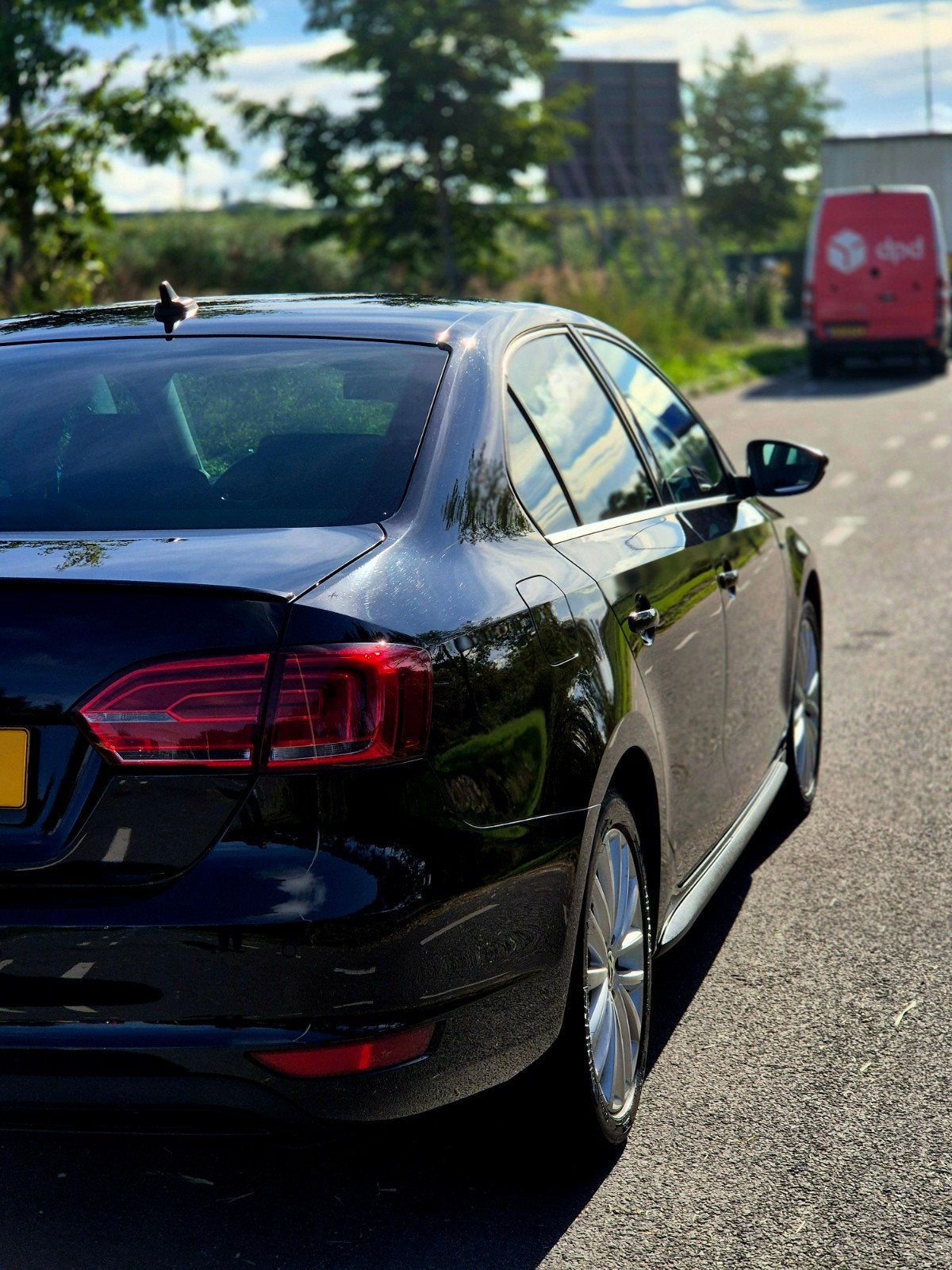 Volkswagen Jetta 1.4 TSI Hybrid 170pk 7-DSG 2013 Zwart, Auto's, Zwart, Origineel Nederlands, 1405 kg, Sedan