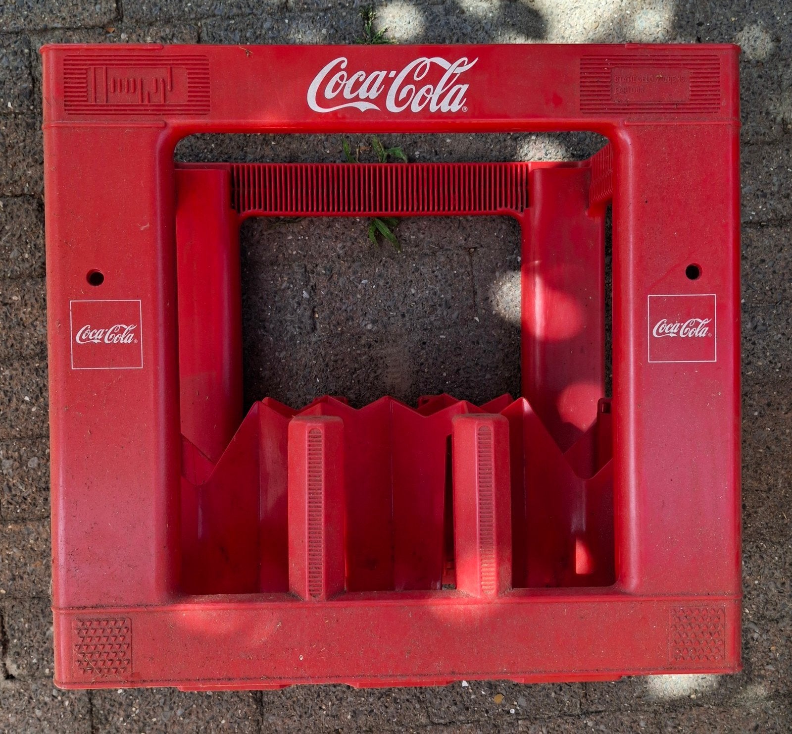 Coca cola krat vintage, Verzamelen, Ophalen, Gebruikt, Gebruiksvoorwerp