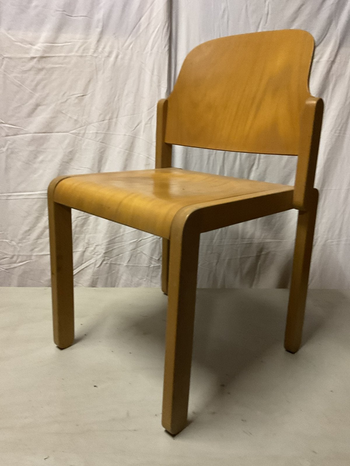 7 beuken houten stoelen, Ophalen, Gebruikt, Bruin, Hout