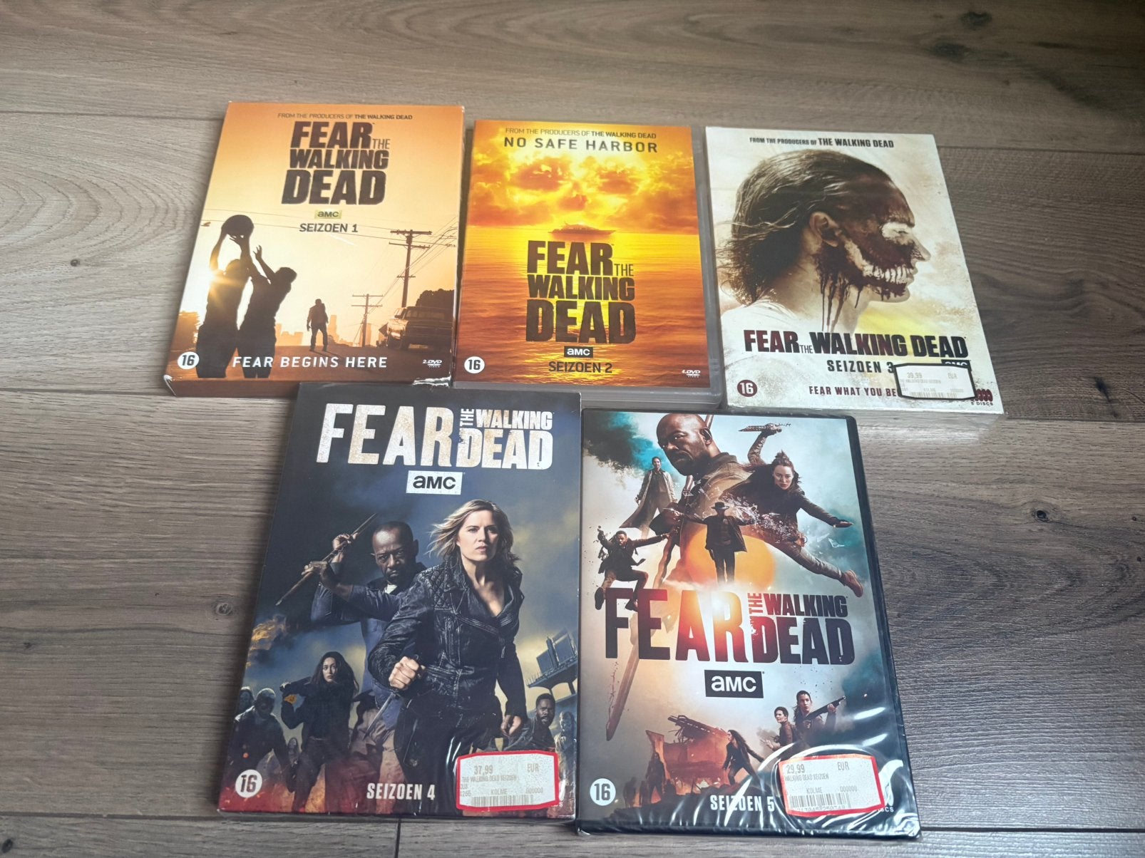 Fear the Walking Dead seizoen 1 t/m 5 *Nieuw in plastic*, Cd's en Dvd's, Vanaf 16 jaar, Ophalen of Verzenden, Zo goed als nieuw