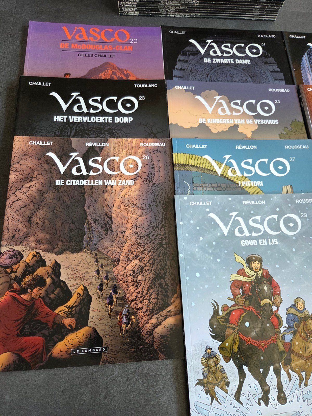 Vasco - Complete serie 1 tm 29, Complete serie of reeks, Ophalen of Verzenden, Gelezen