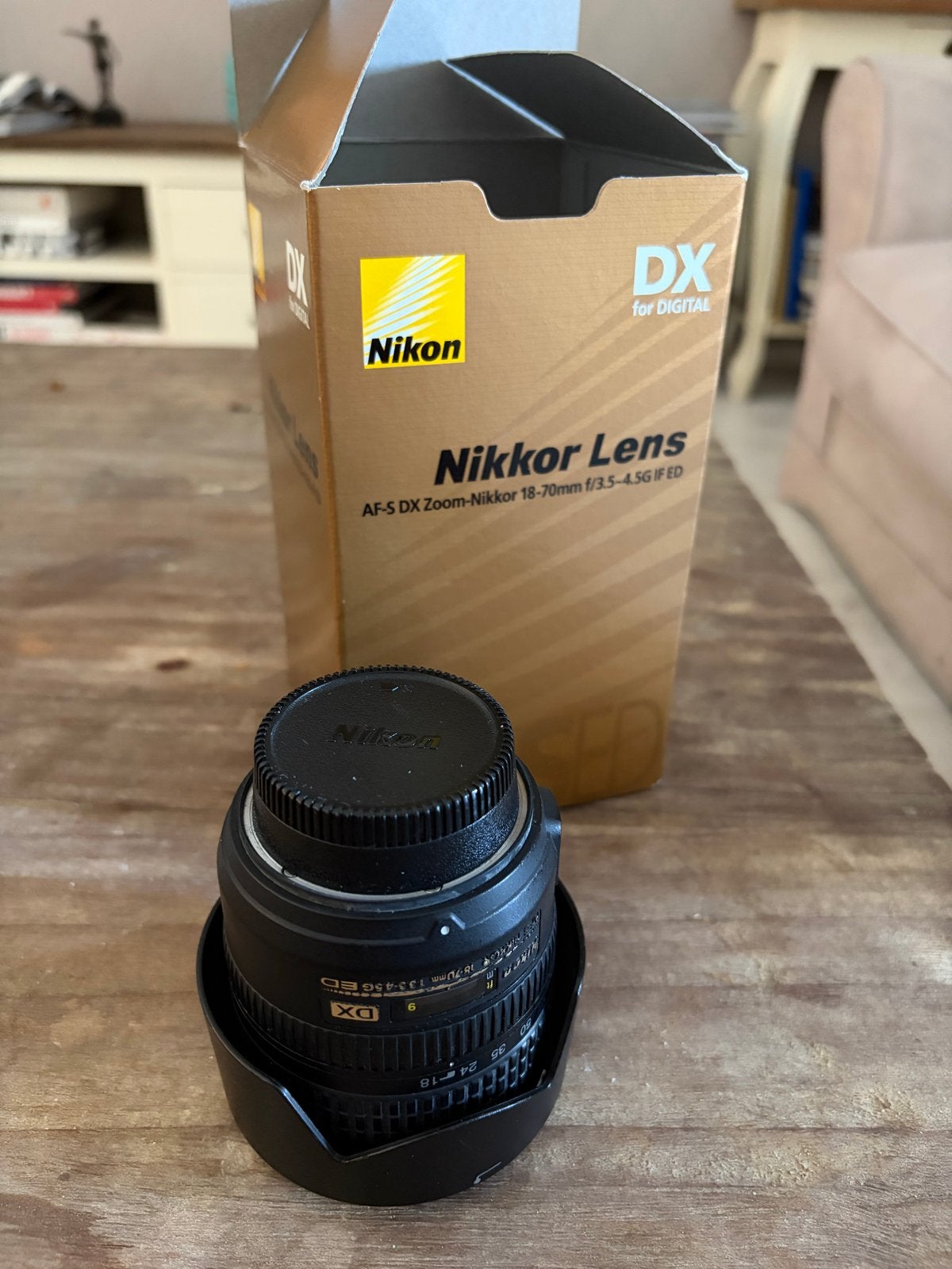 Nikon AF-S DX Zoom-Nikkor 18-70mm f/3.5-4.5G IF ED lens, Autofocus, Nikon, Ophalen of Verzenden, Zo goed als nieuw