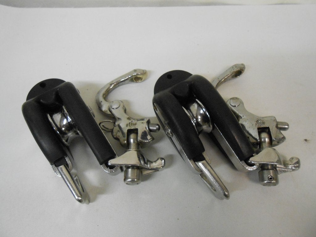 Merriman Bros, Snatchblok, Klapblok, snapsluiting, 12 mm, Watersport en Boten, Ophalen of Verzenden, Gebruikt, Lijn of Blok