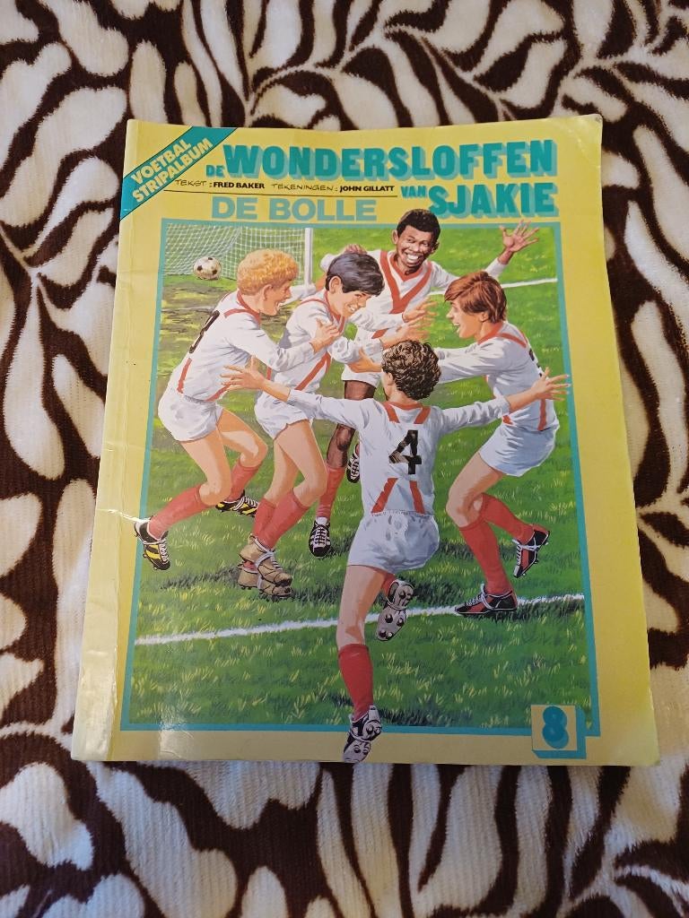 De wondersloffen van sjakie: de bolle, Boeken, Stripboeken, Gelezen, Eén stripboek, Ophalen of Verzenden, Fred baker