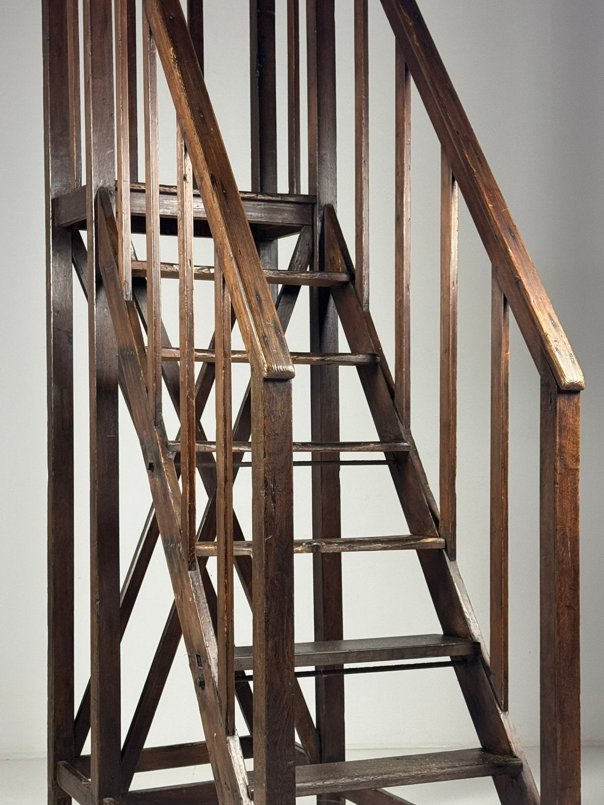 Bibliotheektrap antiek ca. 1900, Ophalen of Verzenden