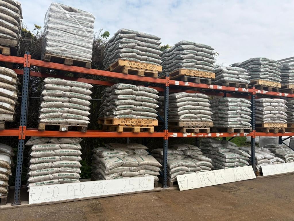 OUTLET ZAND GRIND GROND BOOMSCHORS HYDROKORRELS, Ophalen, Nieuw, Wit