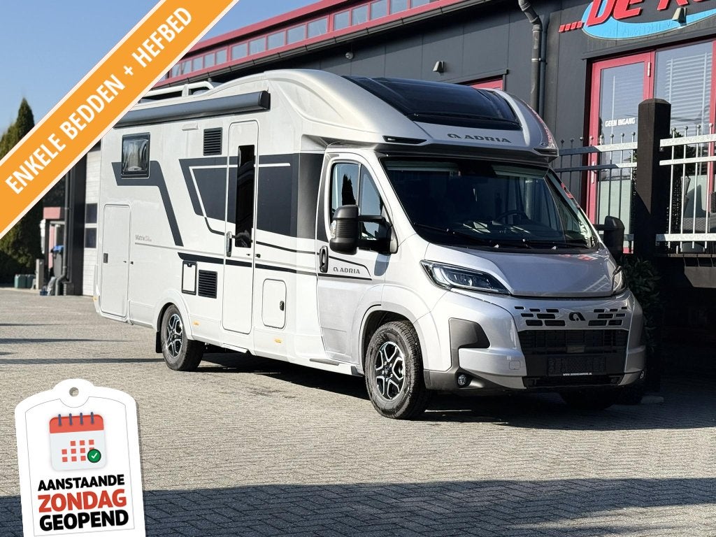 Adria Matrix Supreme 670 SL -AUTOMAAT - DEMOMODEL, Winterisolatie, Ringverwarming, Fiat, 7 tot 8 meter