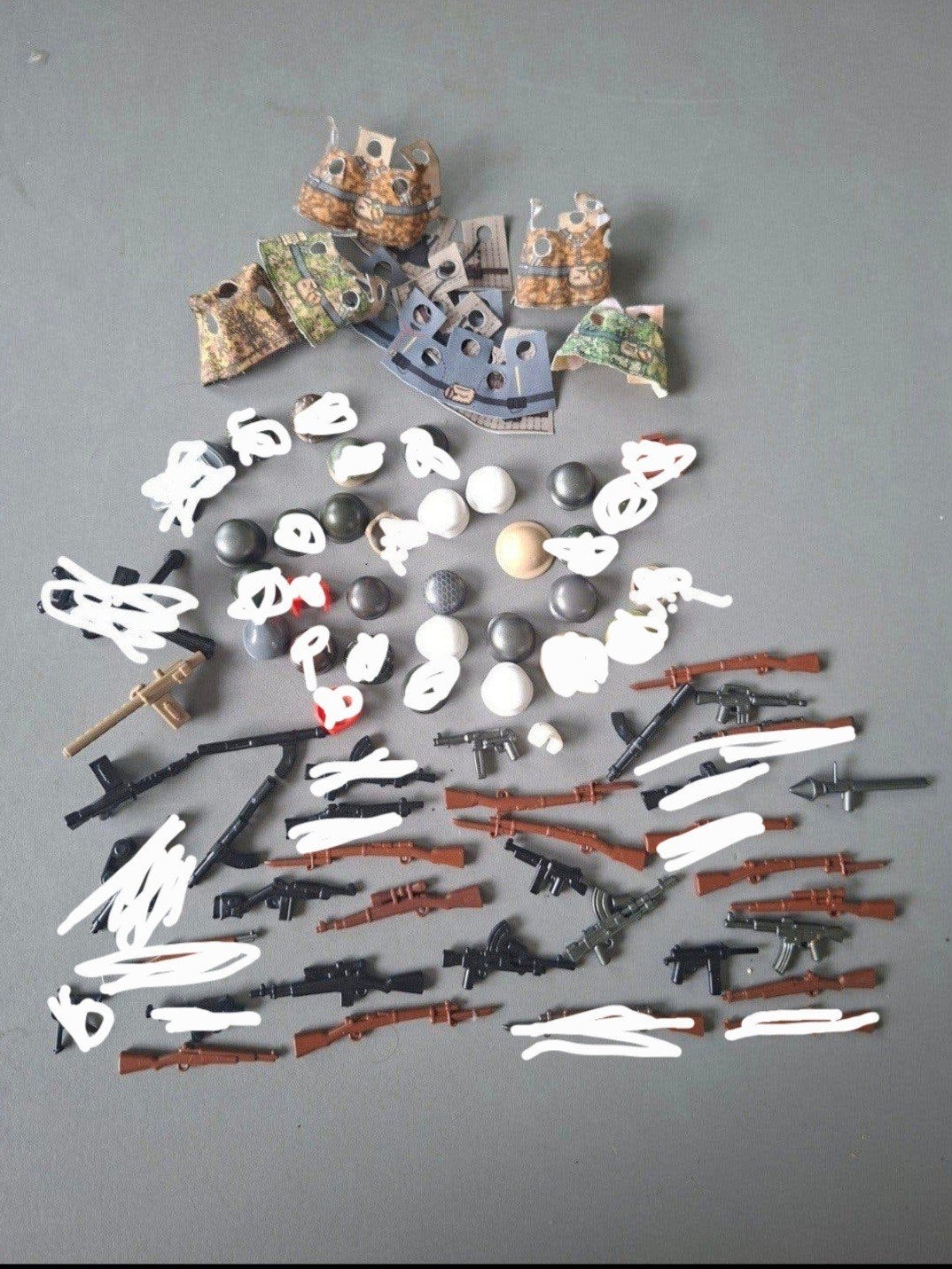 Lego ww2 assosoires (ook los te koop), Overige thema's, Lego, Accessoire, Nieuw