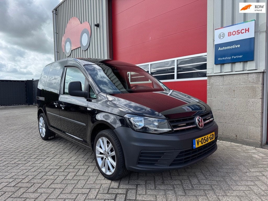 Volkswagen Caddy 2.0 TDI L1H1 BMT Trendline, Airco Navigatie, Voorwielaandrijving, Dealer onderhouden, Stof, Gebruikt