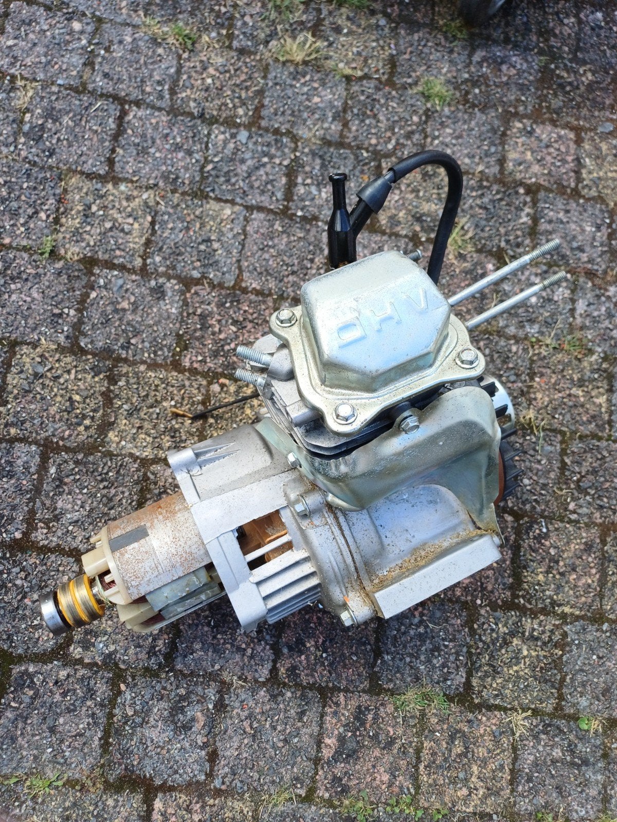 200cc Aggregaat Motor, Doe-het-zelf en Verbouw, Ophalen, Gebruikt, Benzinemotor, Minder dan 1400 rpm