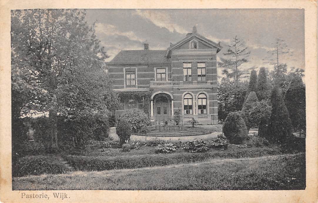Pastorie, Wijk  Wijk en Aalburg, Ophalen of Verzenden, 1920 tot 1940, Gelopen, Noord-Brabant