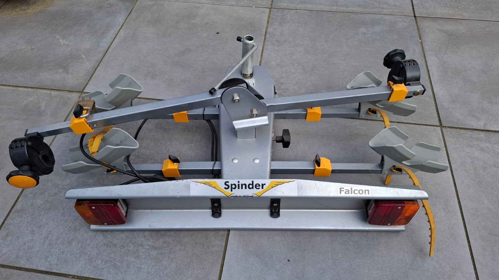 Spinder Falcon RC-2-F Trekhaak Fietsendrager, Auto diversen, Fietsendragers, Ophalen, 2 fietsen, Gebruikt, Trekhaakdrager
