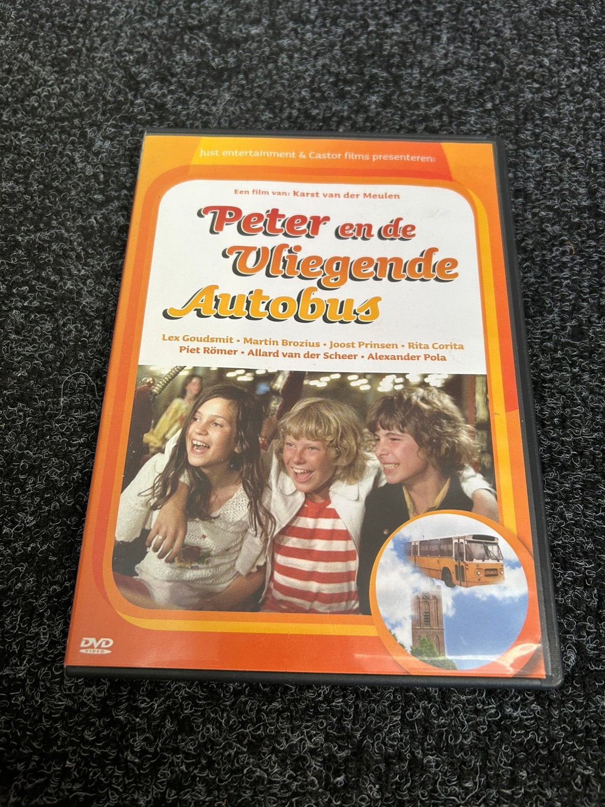 Peter en de vliegende autobus op dvd, Cd's en Dvd's, Alle leeftijden, Ophalen of Verzenden, Gebruikt, Actie en Avontuur