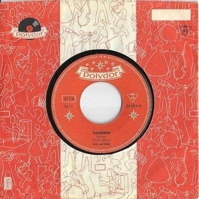 BOB & EDDY (Ronny & Eddy Börner) 1959   ZELDZAAM !! B1279, Ophalen of Verzenden, Gebruikt, 7 inch, Pop
