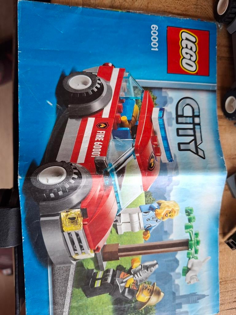 Lego 60001 City brandweer, City, Lego, Ophalen of Verzenden, Zo goed als nieuw