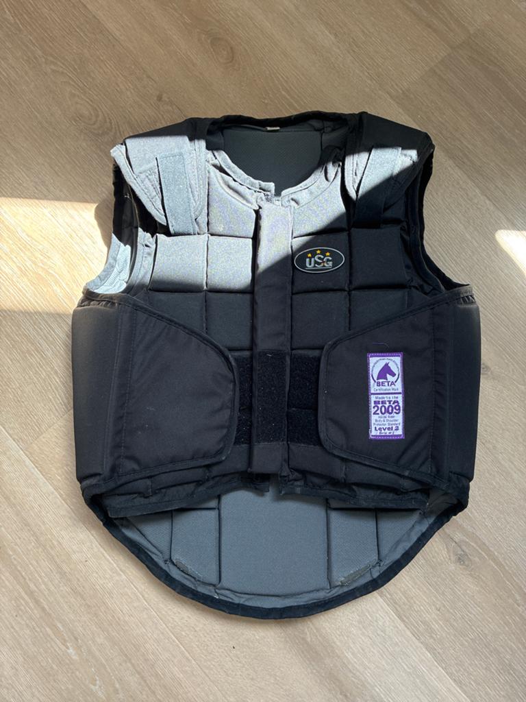 USG Bodyprotector Maat CXL, Dieren en Toebehoren, Paardrijkleding, Ophalen of Verzenden, Zo goed als nieuw, Overige soorten, Bovenkleding