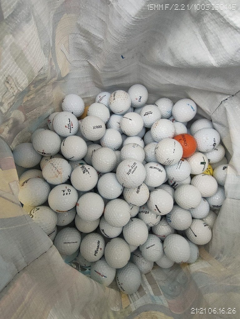 200 golfballen (Geen range), Ophalen, Gebruikt, Bal(len), Overige merken