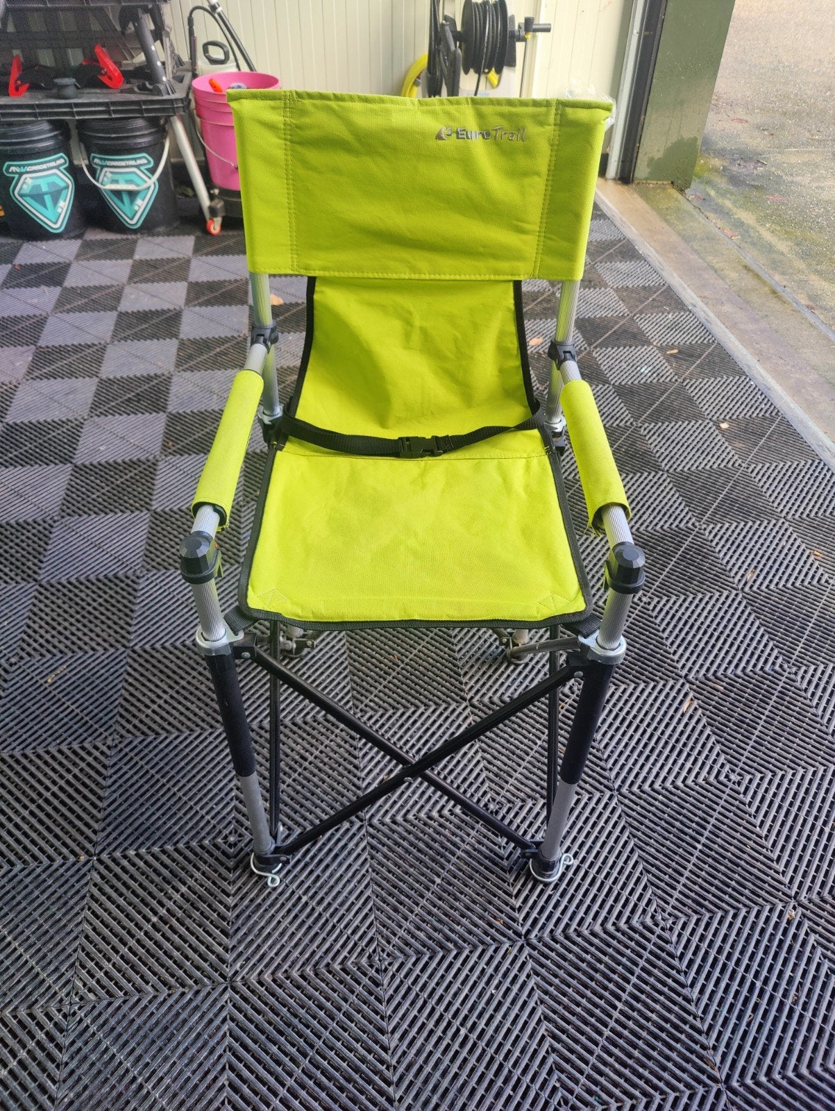 EuroTrail Campingstoel - Lichtgewicht en Opvouwbaar, Ophalen of Verzenden, Gebruikt, Campingstoel