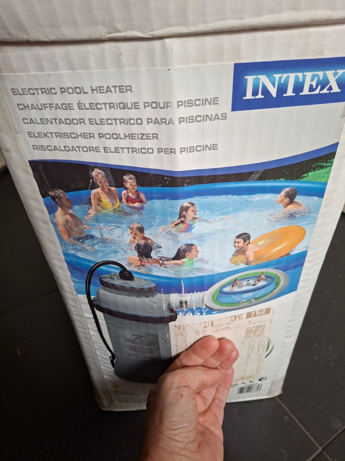 Intex zwembad electric heater, defect!!  pomp, verwarming, Tuin en Terras, Zwembad-toebehoren, Ophalen of Verzenden, Gebruikt