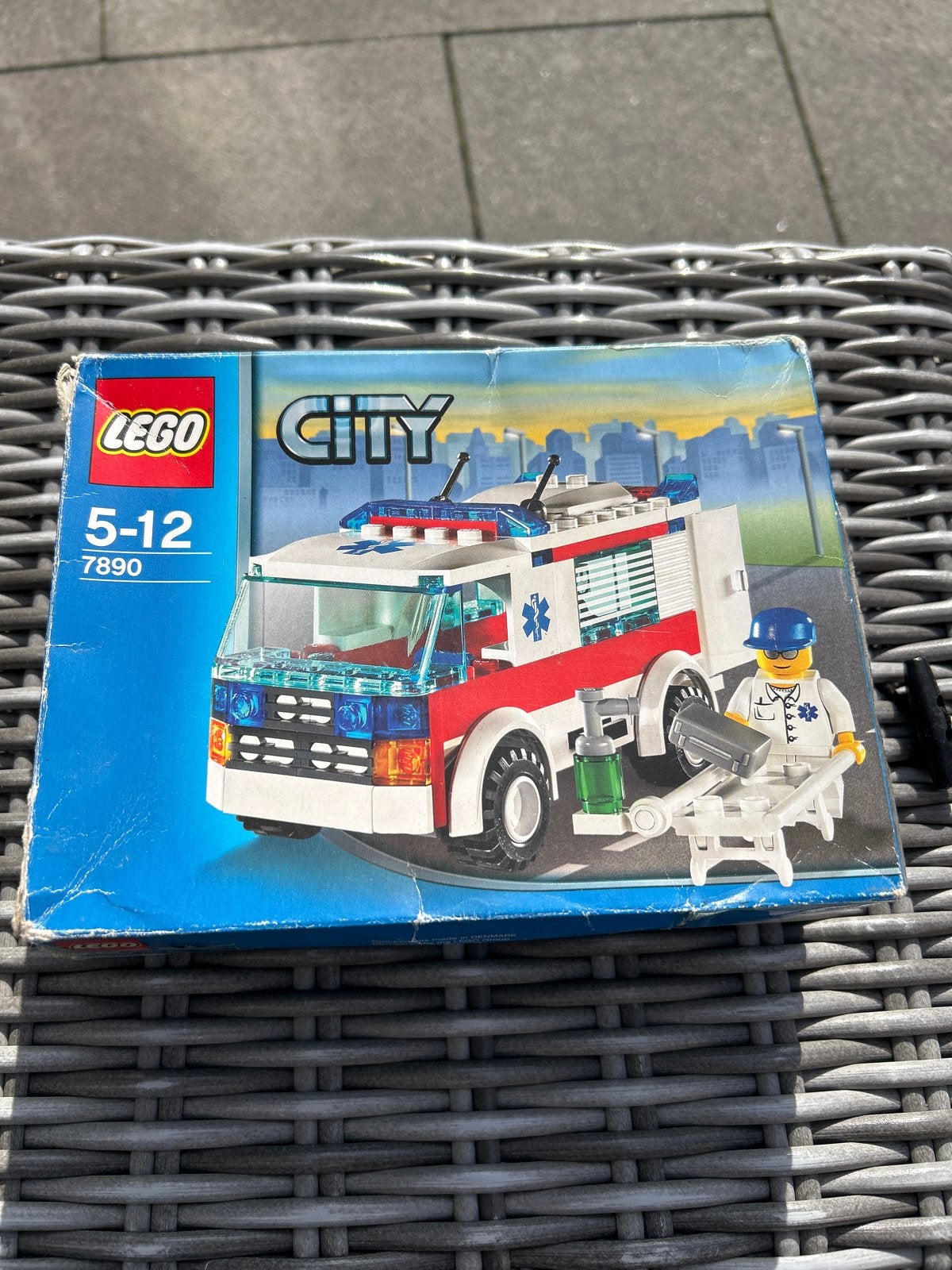 Lego City Ambulance 7890 - Complete set met doos, Ophalen, Lego, Compleet, Complete set