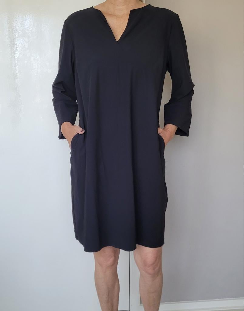 Studio Anneloes Caro jurk XXL Zwart Travelstof, Kleding | Dames, Jurken, Studio Anneloes, Zwart, Maat 46/48 (XL) of groter, Ophalen of Verzenden