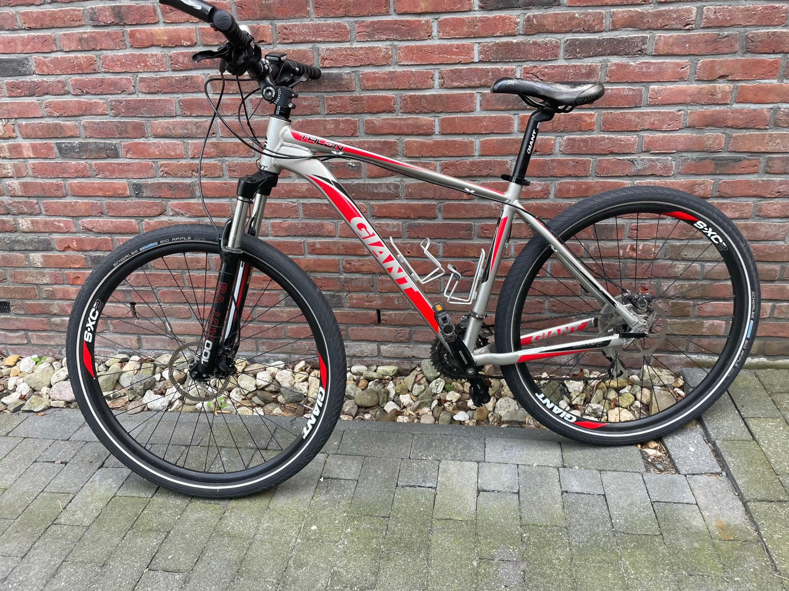 Giant mountainbike, Fietsen en Brommers, Ophalen, Gebruikt, Hardtail, 45 tot 49 cm