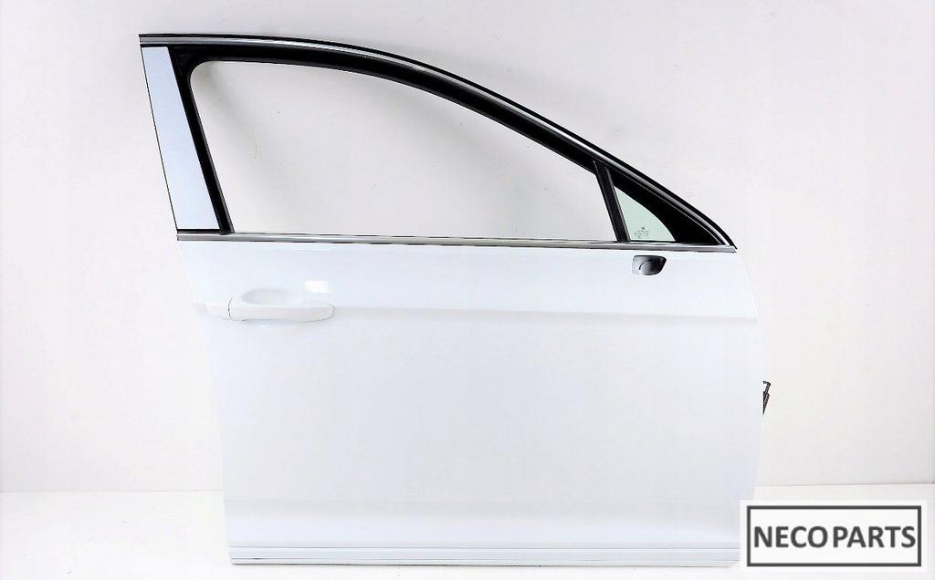 VW PASSAT B8 DEUR RECHTSVOOR WIT LC9A LEVERBAAR!!, Gebruikt, -, Volkswagen, -