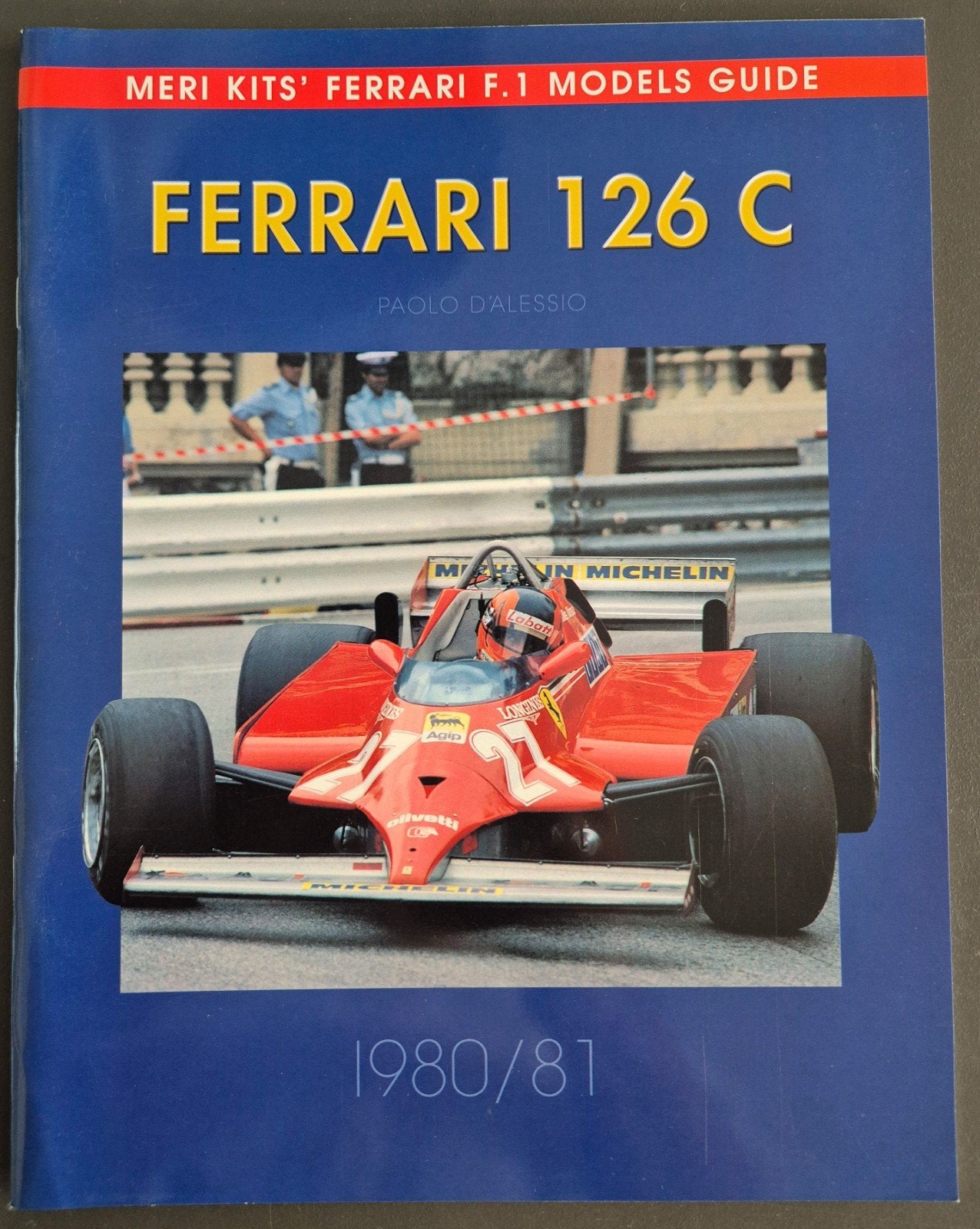 Ferrai 126 C / Paolo D'Alessio / Meri Kits F1 Models Guide, Ophalen of Verzenden, Zo goed als nieuw, Ferrari