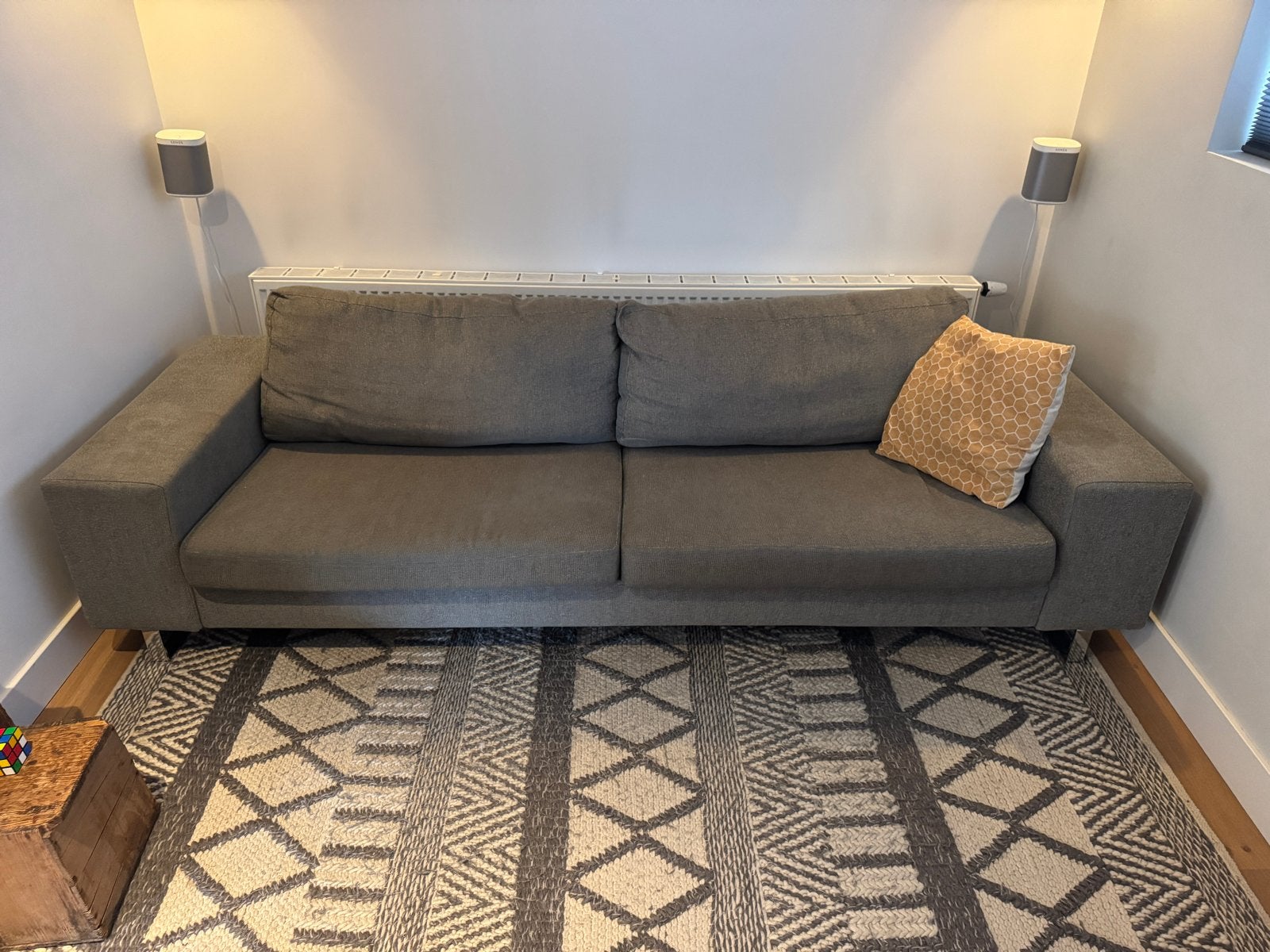 BoConcept 3,5-zitsbank met afneembare bekleding, Ophalen, 250 tot 300 cm, Gebruikt, Tweepersoons