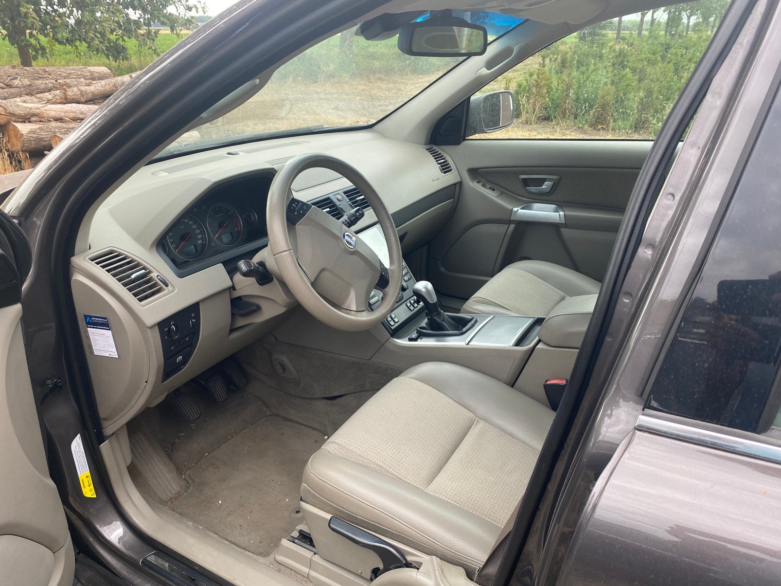 Volvo XC90 2005 half leer stoelen en bank, Auto-onderdelen, Interieur en Bekleding, Ophalen, Gebruikt