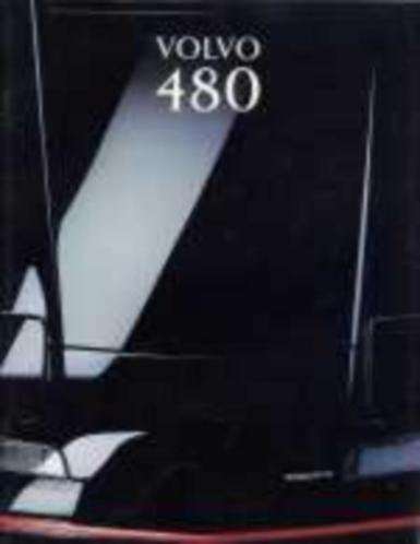 Volvo 480 ES of 480 fraaie brochure/auto folder '86 - '93, Ophalen of Verzenden, Zo goed als nieuw, Volvo