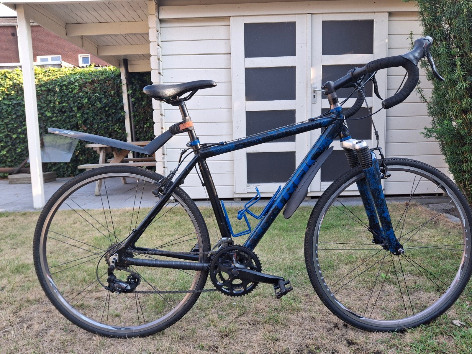Trek Racefiets, Fietsen en Brommers, Fietsen | Heren | Sportfietsen en Toerfietsen, 28 inch, Gebruikt, Vering, Velgrem