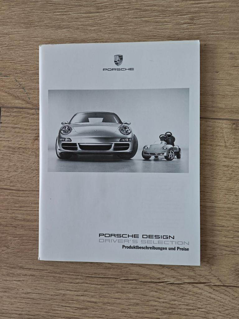 Porsche Design Driver's Selection Productcatalogus, Ophalen of Verzenden, Zo goed als nieuw, Porsche, Porsche AG