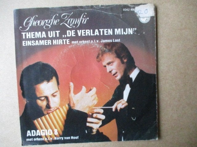 s5480 georghe zamfir - thema uit de verlaten mijn, Ophalen, Gebruikt, 7 inch, Overige genres