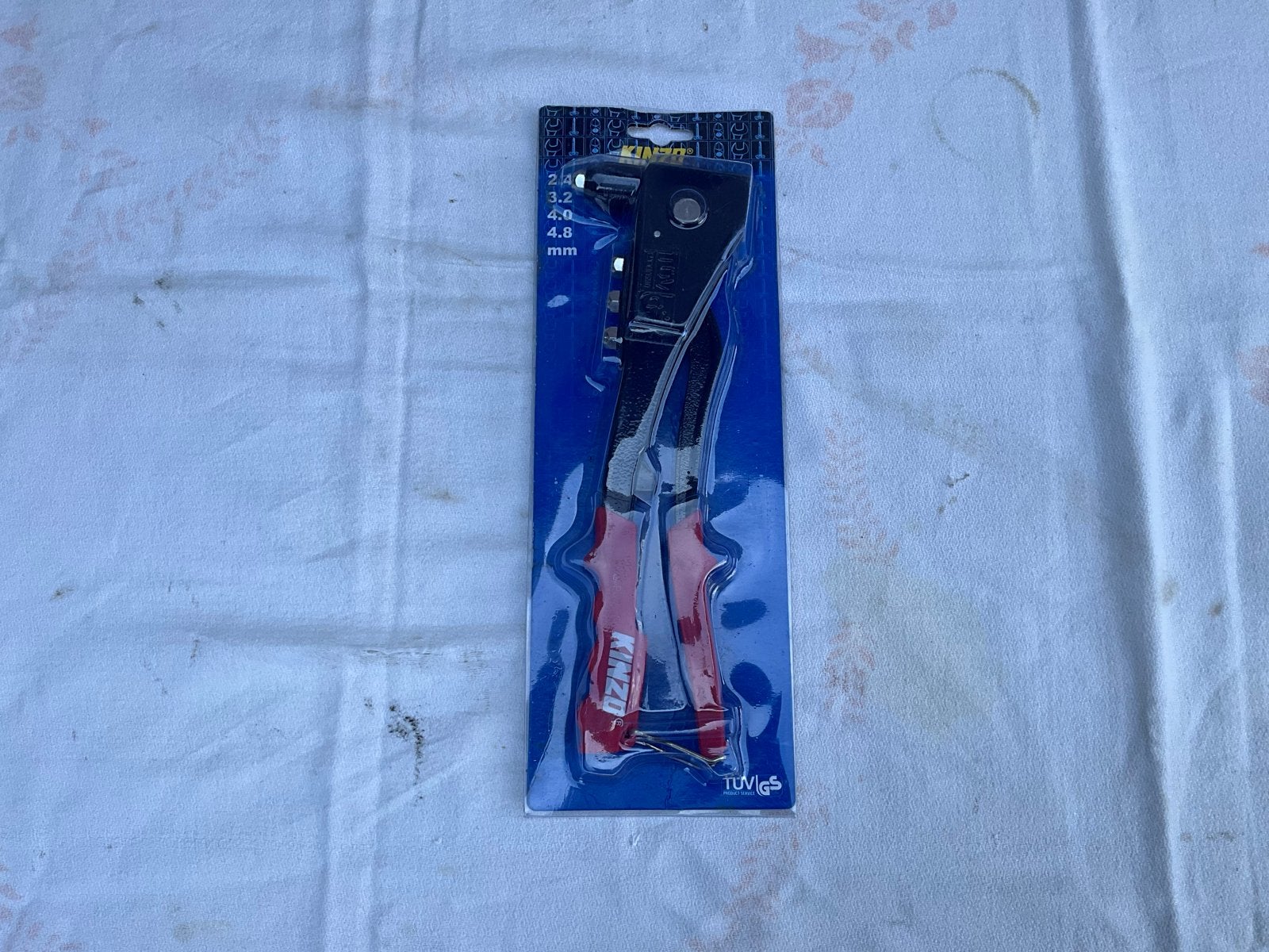 Nieuwe Kinzo popnageltang - 2.4, 3.2, 4.0, 4.8 mm, Doe-het-zelf en Verbouw, Gereedschap | Handgereedschap, Ophalen of Verzenden