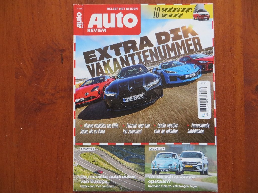 Auto Review 7 2023: Volkswagen Karmann Ghia, VW Taigo, Ophalen of Verzenden, Zo goed als nieuw, Volkswagen