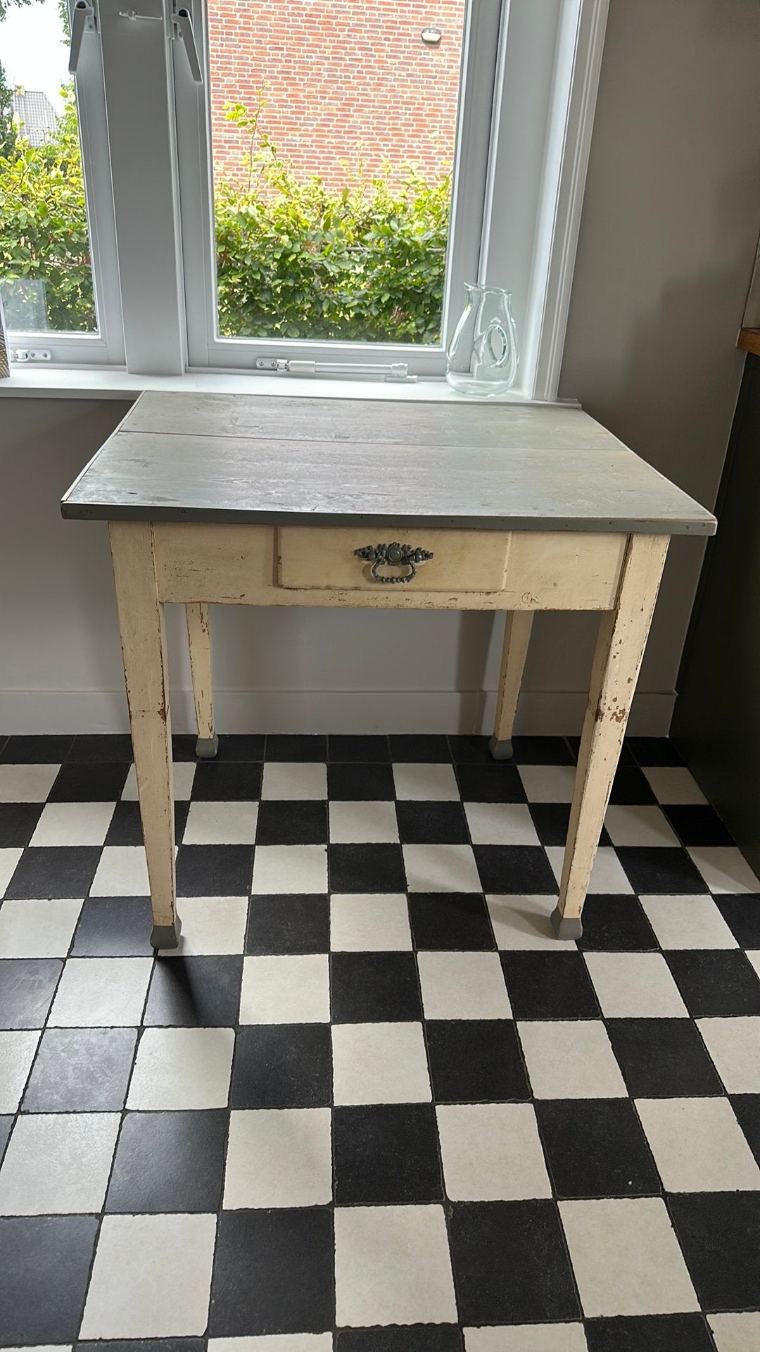 Oude Franse tafel, Ophalen