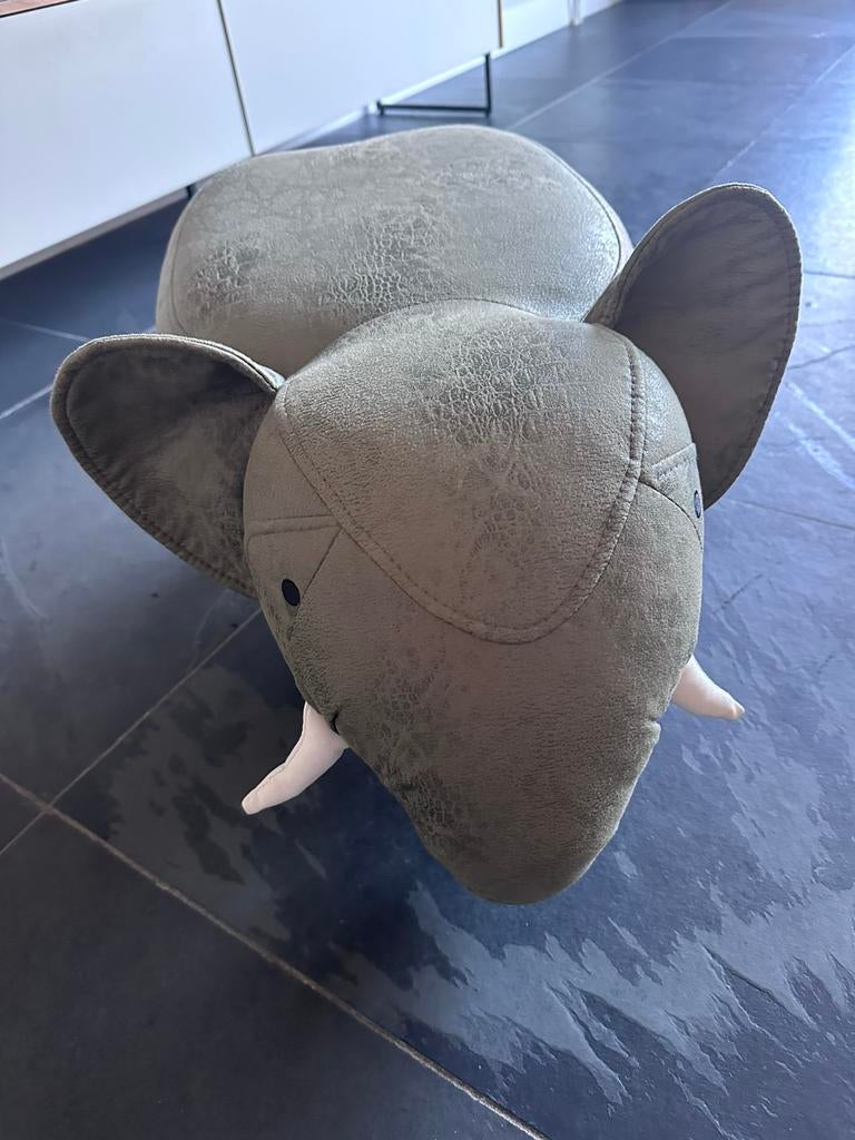 kruk olifant, Huis en Inrichting, Ophalen, Zo goed als nieuw, Rond, Minder dan 50 cm
