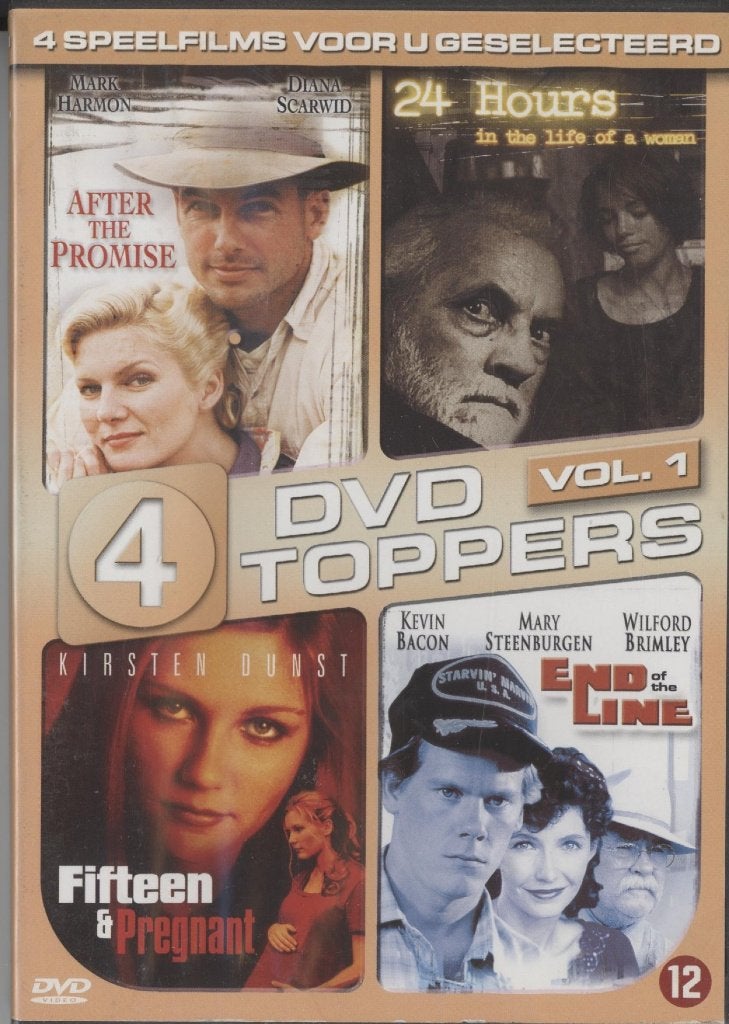 78) 4 films: DVD toppers, vol. 1: filmtitels in beschrijving, Gebruikt, Overige gebieden, Overige genres, Ophalen of Verzenden
