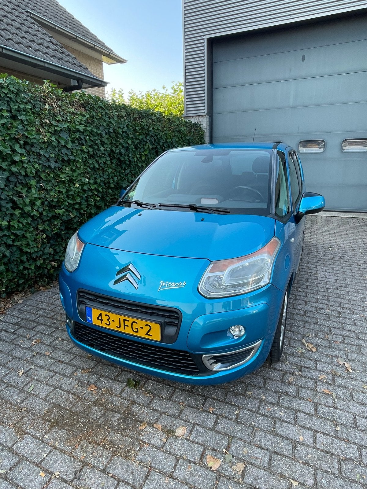 Citroën C3 Picasso 1.4 VTI 2009 Blauw, Auto's, Voorwielaandrijving, 15 km/l, Blauw, Origineel Nederlands