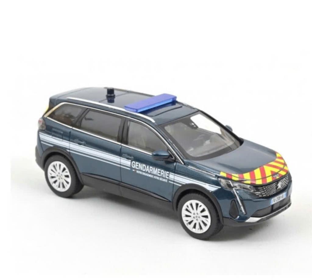 Peugeot 5008 GT 2021 Gendarmerie 1:43 NOREV ref. 473928